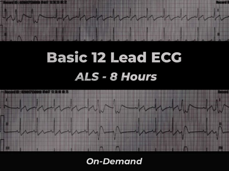 Basic 12 Lead ECG - 911 E-Learning Solutions, LLC